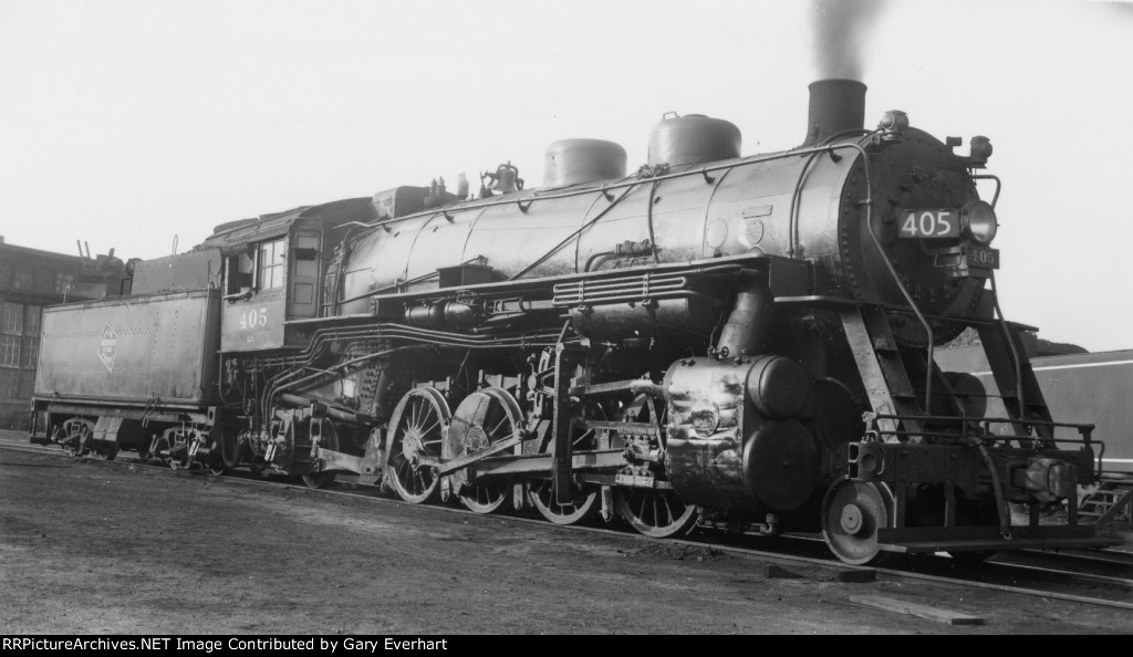 MILW 2-8-2 #405 - Milwaukee Road